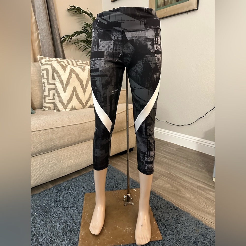 Reebok Black and white legging.